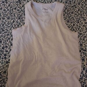 White tank top